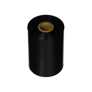 Black 80mm x 450M wax thermal transfer ribbon on a 25mm core
