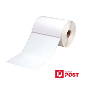 Australia Post Direct Thermal Perforated Labels - 100mm X 150mm - 25mm Core - 400L/Roll