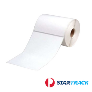 StarTrack Direct Thermal Perforated Labels - 100mm X 150mm - 25mm Core - 400L/Roll StarTrack Direct Thermal Perforated Labels - 100mm X 150mm - 25mm Core - 400L/Roll