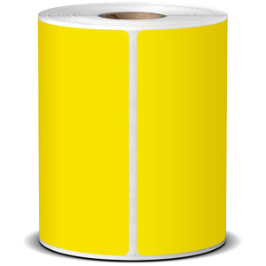 100x150 Yellow Direct Thermal labels 400/Roll on a 25mm Core - Perfect for Shipping 100x150 Yellow Direct Thermal labels 400/Roll on a 25mm Core - Perfect for Shipping