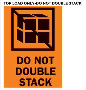 150mmX212mm DO NOT DOUBLE STACK, ORANGE 76CR /1000