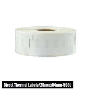 Dymo THERMAL DIRECT 25mm x 54mm 1 ROLL 500 LBLS PER BOX Dymo THERMAL DIRECT 25mm x 54mm 1 ROLL 500 LBLS PER BOX