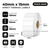 40mm x 15mm direct thermal labels specifications: 40mm label width, 15mm label length, 25mm core, 1000 perforated labels per roll