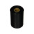 Black 110mm x 450M wax thermal transfer ribbon on a 25mm core