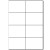 A4 laser and inkjet label sheets, 8 labels per sheet, 500 sheets per box