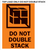 Orange 150mm x 212mm direct thermal label roll on a 76mm core, 1000 labels per roll