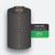Black 110mm x 300M wax resin thermal transfer ribbon on a 25mm core