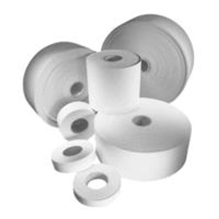 White Direct Thermal Labels, 50mm wide x 50mm deep, 1000 Labels per roll, 1 Label across, 25mm core, Permanent Adhesive Non-Perforated.