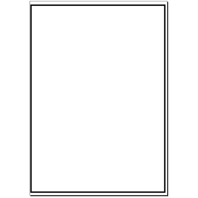 A4 laser and inkjet label sheets, 11 labels per sheet, 100 sheets per box