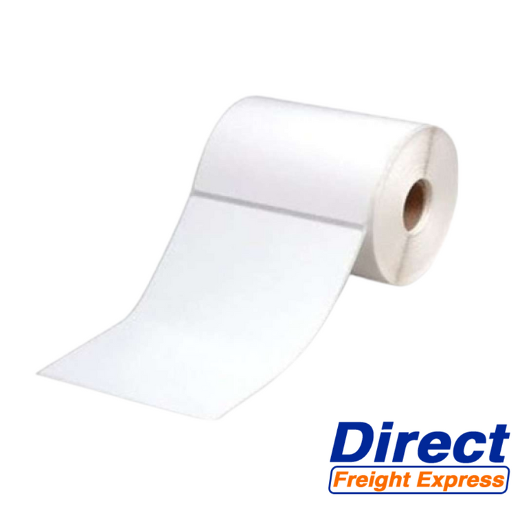 Direct Freight Express Direct Thermal Perforated Labels - 100mm X 150mm - 25mm Core - 400L/Roll