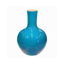 Turquoise Globular Vase
