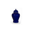 Cobalt Blue Temple Jar - L
