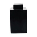 Square Tea Jar - Black