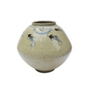 Blue & White Silla Longevity Tappered Pot