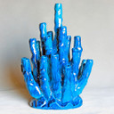 Coral Porcelain Vase Turquoise - M