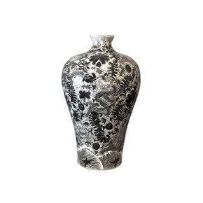 Black Dragon Prunus Vase
