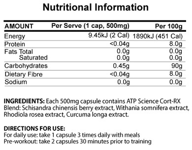 ATP Science - Cort RX