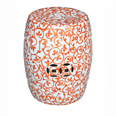 Garden Stool - Red Plum Petal