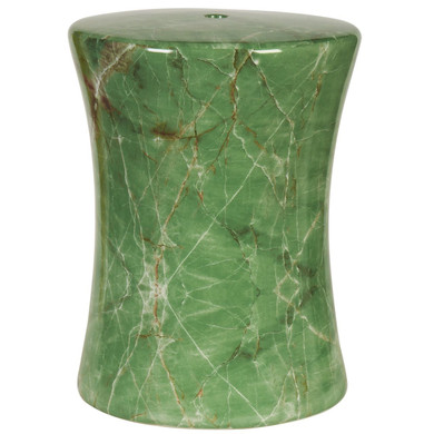 Jade Green Drum Stool