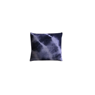 Washed Indigo Mudcloth Pillow - Dawn