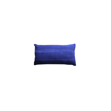 Vintage Indigo Mudcloth Pillow - Solid Blue