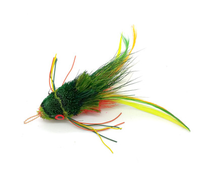 Swimming Frog KatFly® Cat Toy Teaser Wand Refill - Green