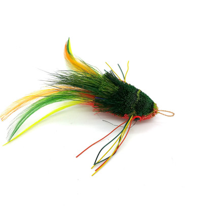 Cat Toy Teaser Wand Refill - Green Swimming Frog KatFly®