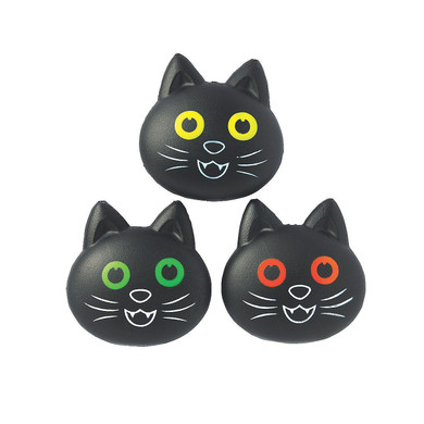 Black Cat Stress Ball Toy