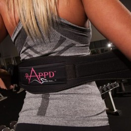 Rappd - 4" Leather W/L Belt - Pink