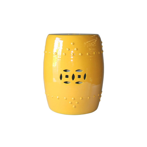 Garden Stool - Sunshine Yellow
