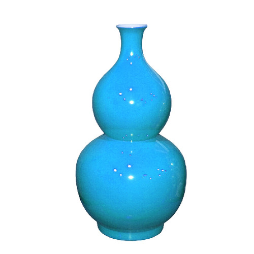 Turquoise Gourd Vase