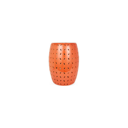 Garden Stool Coin Carving - Orange