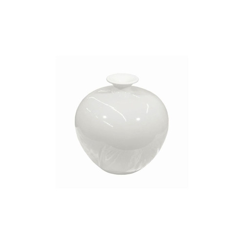 White Pomegranate Vase