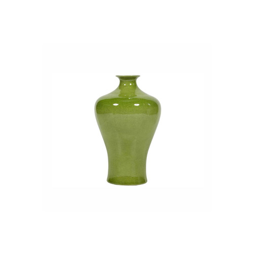 Lime Green Prunus Vase Medium