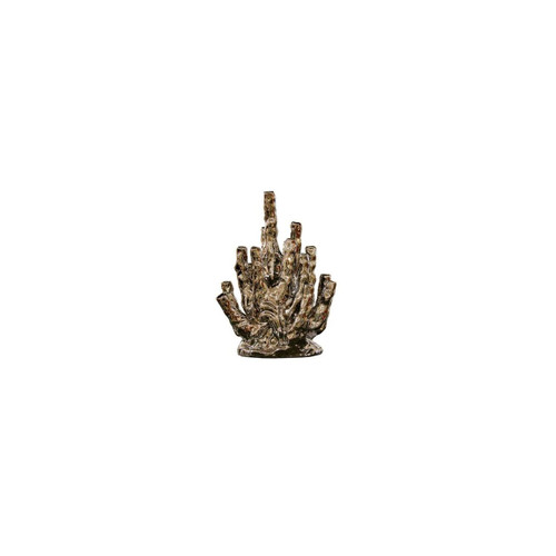 Coral Vase Silver - M