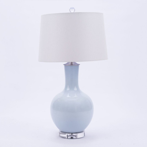 Icy Blue Sphere Table Lamp