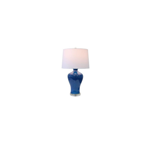 Turquoise Prunus Table Lamp