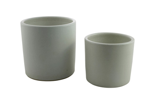 Matt White Orchid Pot - Min 2