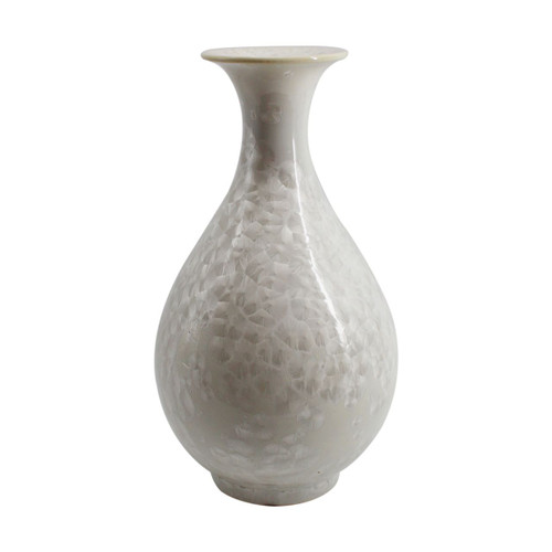 Crystal Shell Pear Porcelain Vase - S