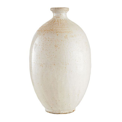D-Tang White Olive Porcelain Vase