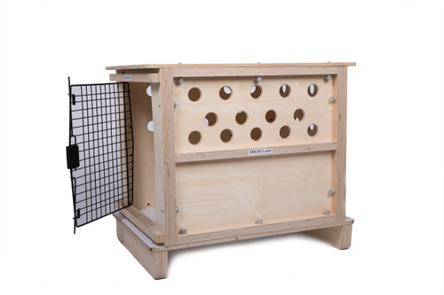 CR8-2Fly®  Wood Crate for Pet Travel