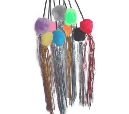 Mylar Sparkler Teaser Wand Cat Toy