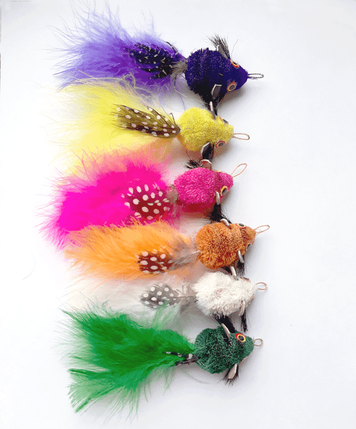 Cat Toy Teaser refill Feather tail Mouse Katfly® Teaser Wand Cat toy