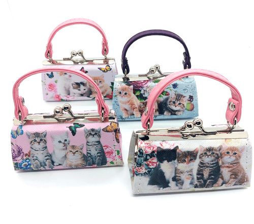 Kats'N Us Mini Purse Lipstick Purse - Cat Design