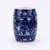 Blue & White Garden Stool Plum Blossom Motif