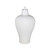 Matte Glaze White Lidded Plum Vase