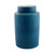 Round Tea Jar 13H - Turquoise