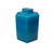 Hex Tea Jar 14H - Turquoise