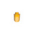 Hex Tea Jar 14H - Yellow