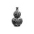 Black Dragon Gourd Vase